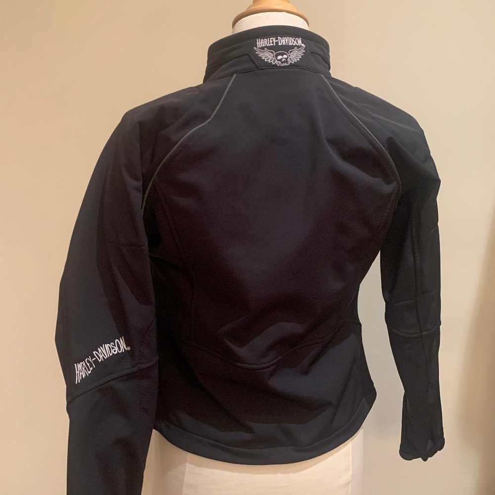 Black & Silver Harley-Davidson jacket - Picture 2 of 7